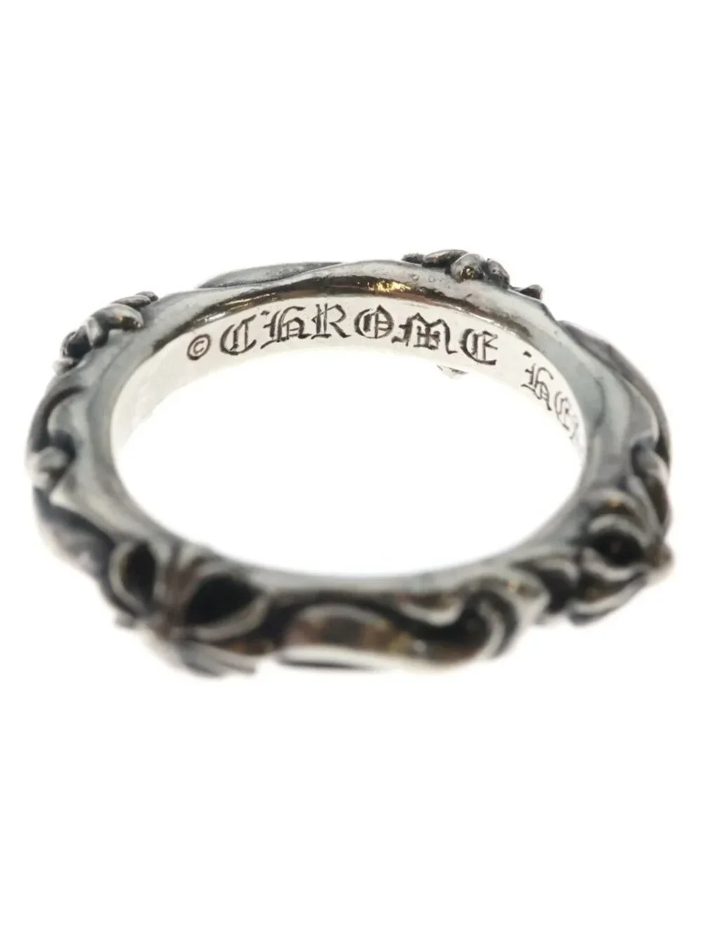 Chrome Hearts Sbt Band Ring Silver